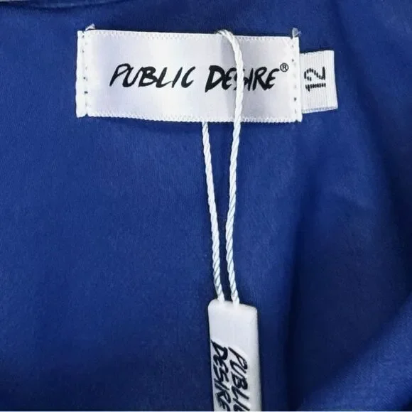 Public Desire Blue Mini Dress - Picture 4 of 16